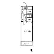 ウィズ中村橋 ⅠⅡの間取り画像