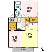 ランピオーネの間取り画像