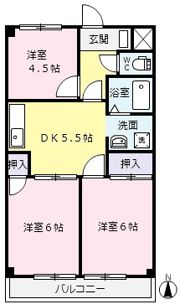 藤マンションの間取り画像