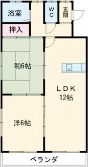 コーポエイトの間取り画像