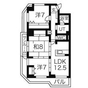 グランドール各務原の間取り画像