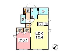 エクセランK Aの間取り画像