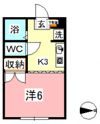 パルティール Aの間取り画像