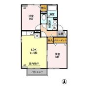 セジュール円城寺 Aの間取り画像