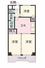 エステート23の間取り画像