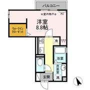 Salud primero折立(ｻﾙﾌﾟﾘﾒｰﾛ)の間取り画像