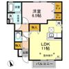 ラルジュメゾン Aの間取り画像