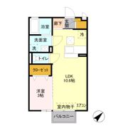 シャングリラ鴻巣の間取り画像
