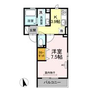 JUNES大倉山の間取り画像