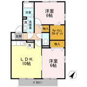 セジュールフェニックスの間取り画像