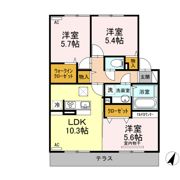 リヤン上南部の間取り画像