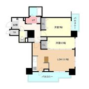 クリーンリバーフィネス北13条東駅前 205号室の間取り画像