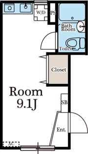 メゾンジュネスの間取り画像