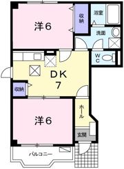 ハッピーライフの間取り画像
