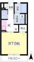 ルミウスB棟の間取り画像