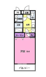 グリーンコートⅡの間取り画像
