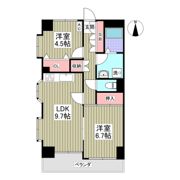 かさまビル9の間取り画像