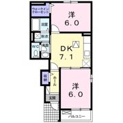 サルヴァトーレ A棟の間取り画像