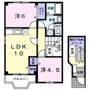 メゾン ラフィーネⅡ番館の間取り画像