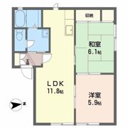 ディアス柿の木の間取り画像