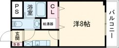 ニューバーリヤ学院坂の間取り画像