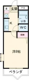 クレスト住吉の間取り画像