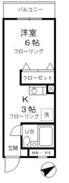 昭島コートエレガンスBの間取り画像