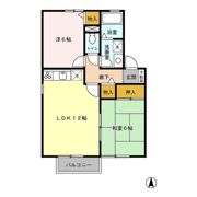 マロンハイツ Cの間取り画像