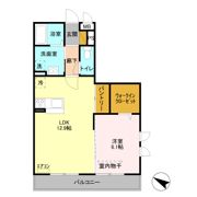 曙マンション Ⅱの間取り画像