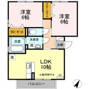 ルミエール Bの間取り画像