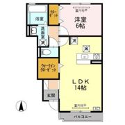 ソンリッサ Bの間取り画像