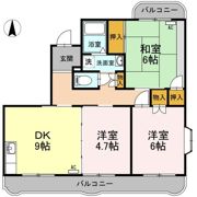 ゆーかりⅠの間取り画像