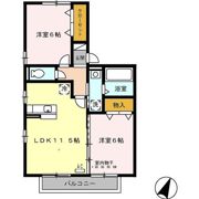 エミネンス B棟の間取り画像