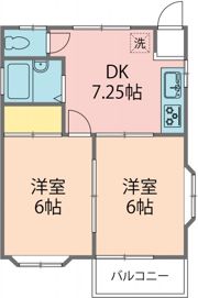 メゾン北公園の間取り画像