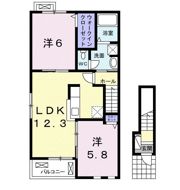 EIGHT土器東 Bの間取り画像