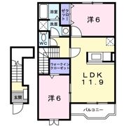 トライアングルの間取り画像