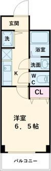 パークヒルズの間取り画像
