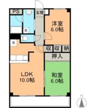 ジュネス花園の間取り画像