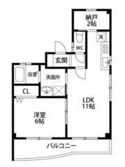 ウィルコートの間取り画像
