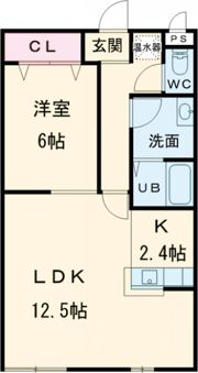 NEXTⅢの間取り画像