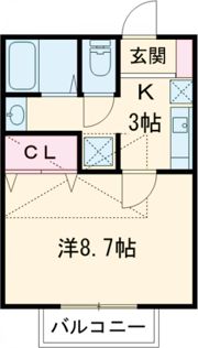 ツインフォレストの間取り画像