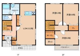 コンフォール中倉の間取り画像