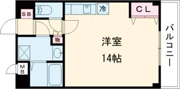 LA・VITAROSA 松栄の間取り画像