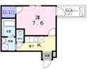 フジパレス堺諏訪森サウスの間取り画像