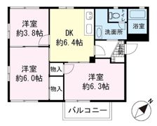 グレイスビラの間取り画像