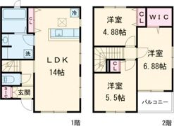 リーブルファイン寺家の間取り画像