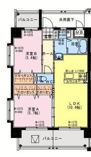 Sky DesignⅡの間取り画像