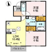 グランコート Dの間取り画像