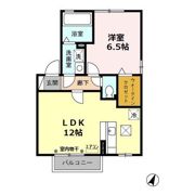 セジュール小松の間取り画像