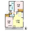 ラフォーレ上ノ台 Cの間取り画像